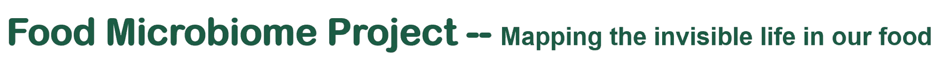 Food Microbiome Project Logo